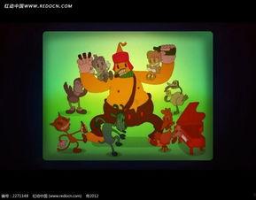 做动物变成人的动画视频